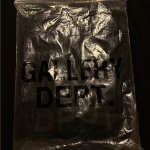 Gallery Dept Black Hoodie Large Brand New